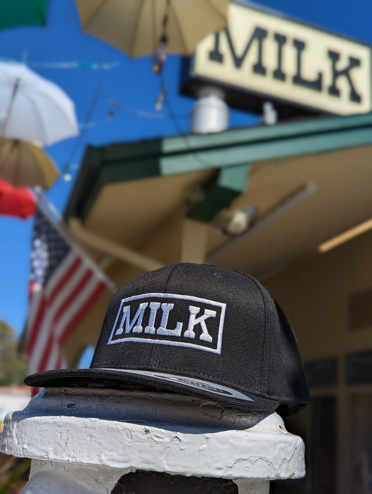 snapback Meadowlark flexfit Dairy hat – Milk\